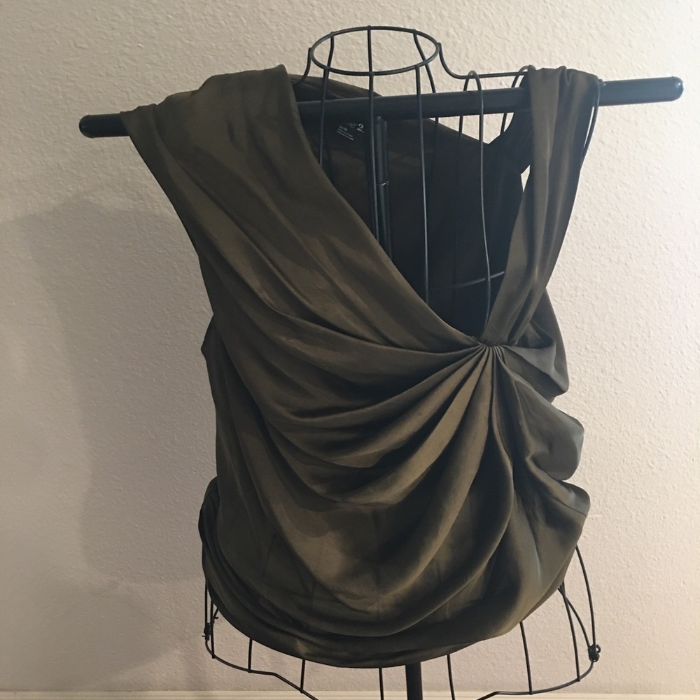 Olive Green Top
